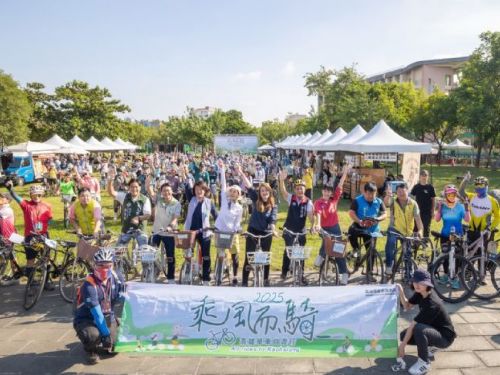 2025乘風而騎 岡山場盛大登場，單車遊、軍事文化與童樂派對一次滿足